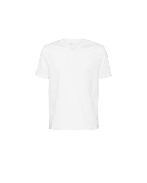 t shirt prada bianca uomo|T.